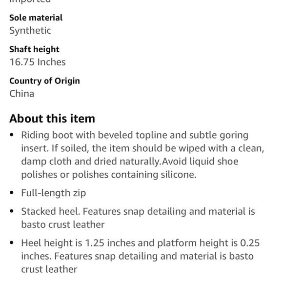 Sam Edelman Size 6.5M Taupe Penny Riding Boots Leather Equestrian Grey Zip Back - Picture 15 of 16